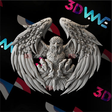 AMERICAN EAGLE 3d stl 3DWave.us